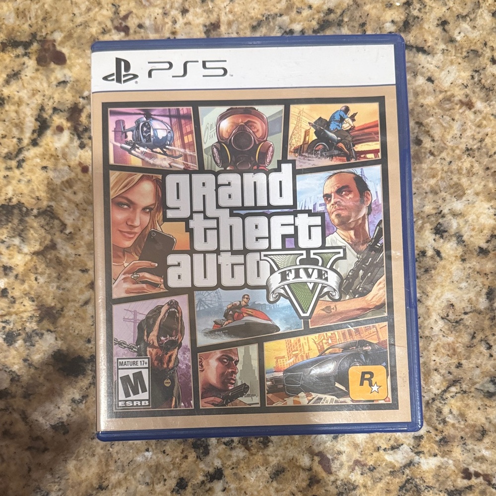 PlayStation 5 Grand Theft Auto V (Blue)